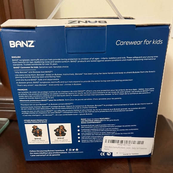 Baby Banz Earmuffs Infant Hearing Protection - Picture 2 of 5